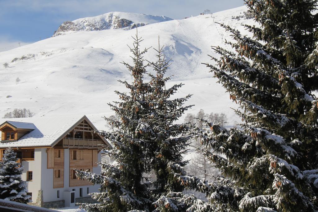 Résidence : Le Crystal Chalet Les Deux Alpes Exterior foto