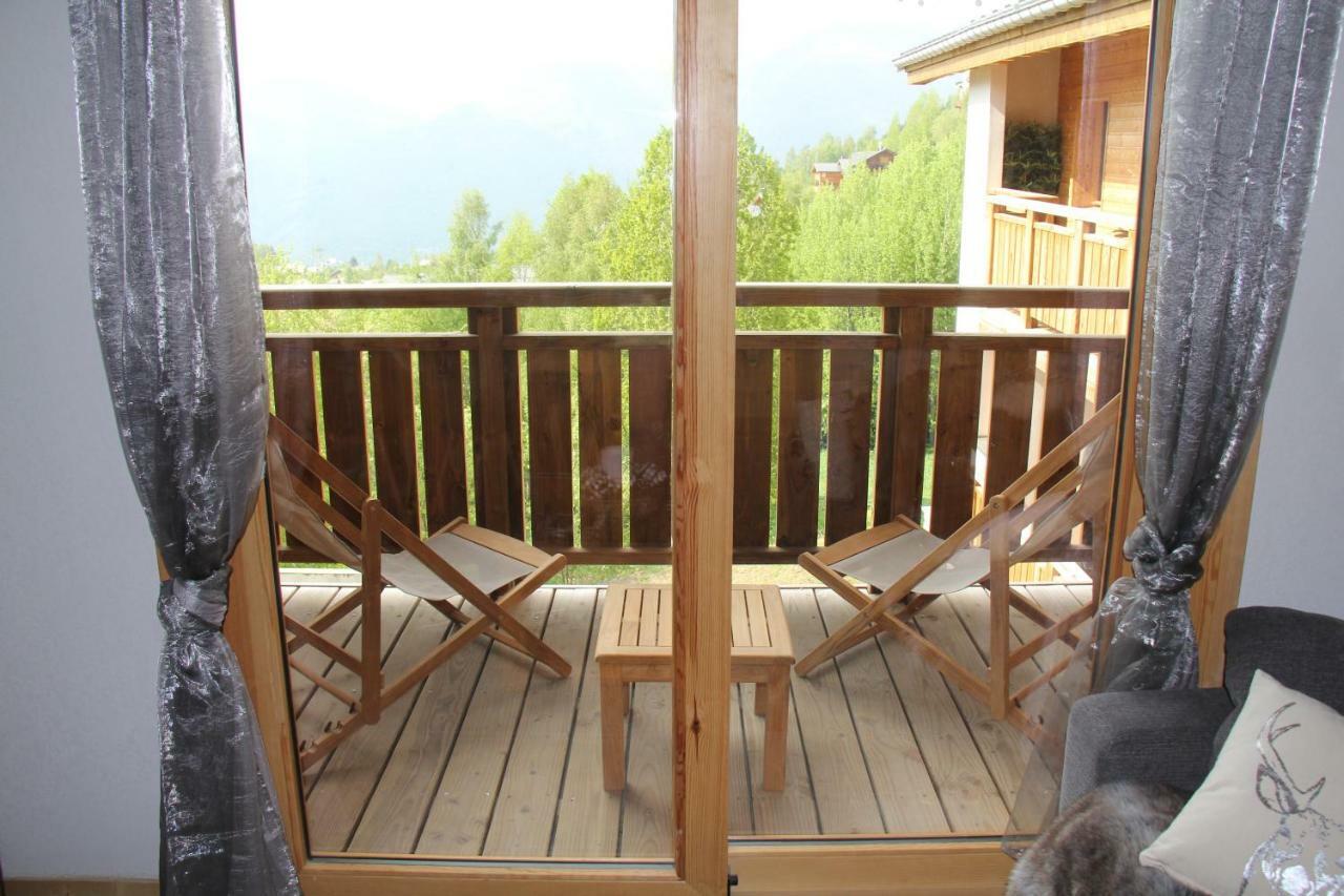 Résidence : Le Crystal Chalet Les Deux Alpes Exterior foto