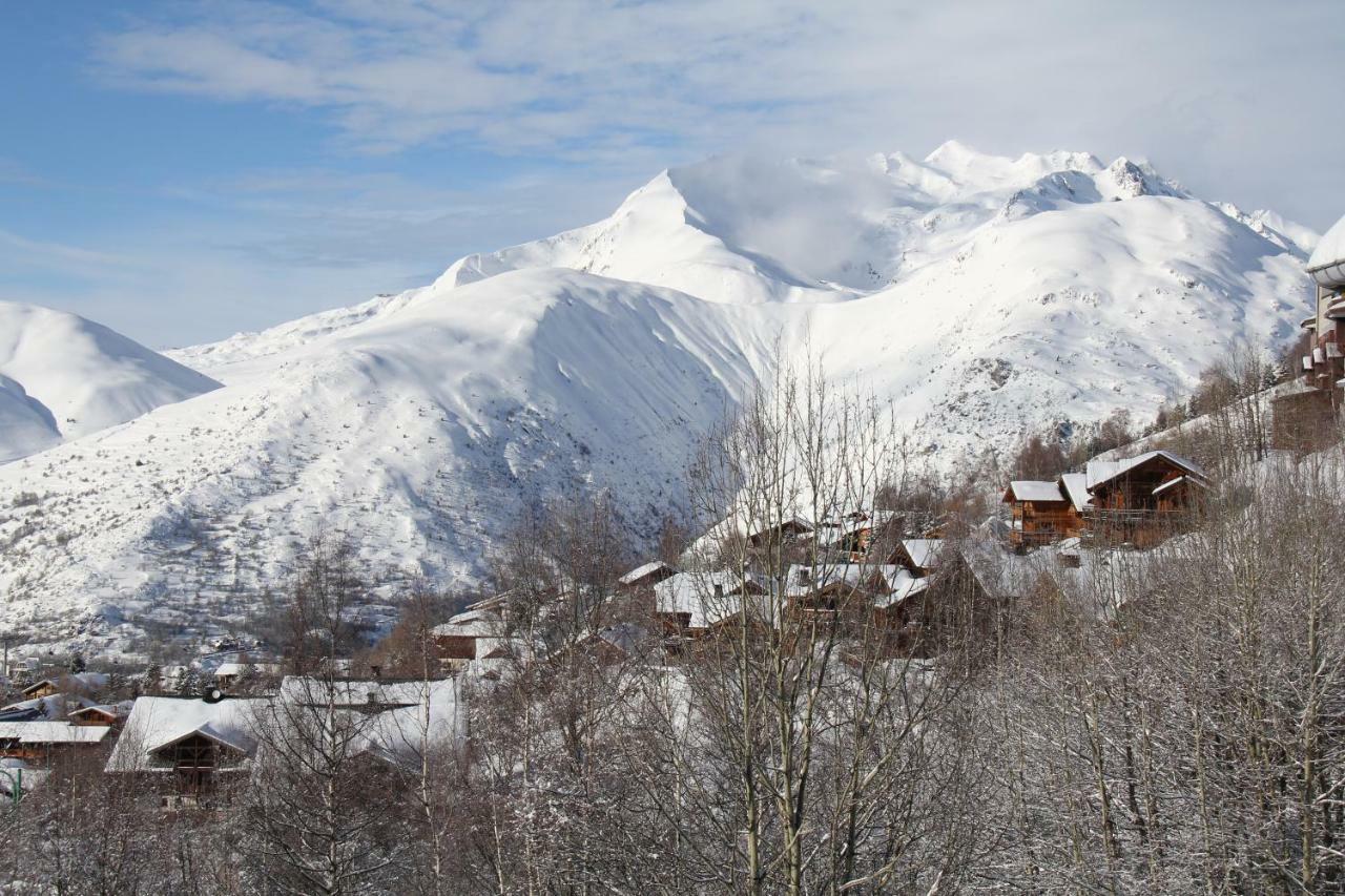 Résidence : Le Crystal Chalet Les Deux Alpes Exterior foto